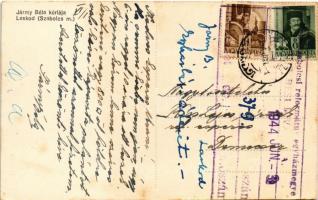 Laskod, Jármy Béla kúriája, kastély és saját kezű levele