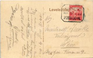 1918 Berkesd, Római katolikus templom, utca, Községi vendéglő. Schemnitz fényképész