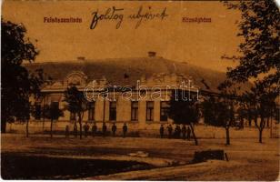 1917 Felsőszentiván, községháza. Hadl Adolf kiadása (EM)