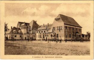 1916 Munkács, Mukacheve, Mukacevo; Állami főgimnáziumi internátus, teniszpálya / high school, boarding school, tennis court, sport (EK)