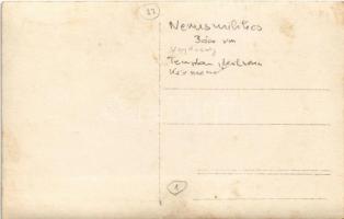 Nemesmilitics, Svetozar Miletic; Kálvária, körmenet / calvary, procession. photo