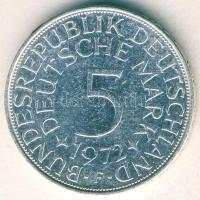 NSZK 1972F 5M Ag T:3 apró ph.