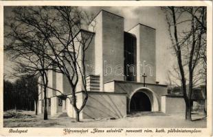 1933 Budapest XII. Városmajori Jézus Szívéről nevezett római katolikus plébániatemplom (EK)