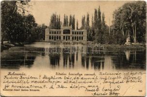 1905 Kolozsvár, Cluj; Sétatéri korcsolya csarnok. Boskovich József kiadása / promenade, ice skating pavilion in summer (EB)