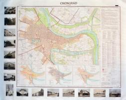 Csongrád és Székesfehérvár térkép, 2 db