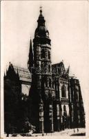 1938 Kassa, Kosice; Dóm, székesegyház / cathedral + 1938 Kassa visszatért So. Stpl.