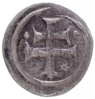 1235-1270. Obolus Ag "IV. Béla" (0,24g) T:1- RR! / Hungary 1235-1270. Obolus Ag "Bela...