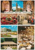 35 db MODERN magyar város képeslap + 1 leporello / 35 modern Hungarian town-view postcards + 1 leporello