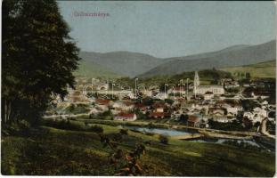 Gölnicbánya, Bergstadt Gölnitz, Gelnica (Szepes, Zips); látkép. Feitzinger Ede kiadása No. 730. / general view
