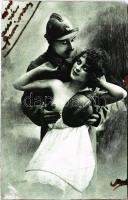 Erotic lady with soldier (r)