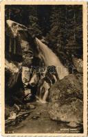 1935 Tátra, Magas Tátra, Vysoké Tatry; Tarpataki vízesés / Studenovodské vodopády / waterfall