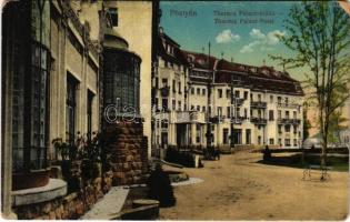 Pöstyén, Piestany; Thermia Palace szálloda. Lampl Gyula kiadása / hotel, spa (kopott sarkak / worn corners)