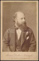 Morelli Gusztáv (1848-1909) fametsző 11x17 cm Boros, Doctor és Varságh műterméből