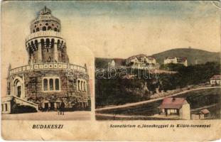 1926 Budakeszi, szanatórium, Jánoshegyi kilátó. Rapolder István kiadása (EB)