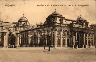 1912 Budapest I. Királyi vár. Fellner Mór kiadása