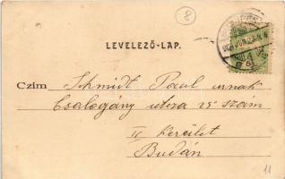 1904 Budapest I. Királyi vár bejárata. Divald Károly 662. sz. (EK)