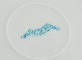 Herend, óherendi tányér. Kézzel festett, jelzett, minimális kopással d: 19,6 cm