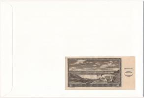 Csehszlovákia 1960. 10K felbélyegzett borítékban, bélyegzéssel T:I 
Czechoslovakia 1960. 10 Korun i...