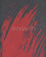 Hajdú László (1938-): Cirkuluszok (Vágy és gravitáció), 2006. Akril, vászon, jelezve a hátoldalán. K...