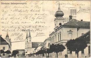 1906 Zalaegerszeg, utca, templomok