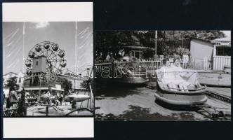 cca 1963 Budapest, a régi Vidámpark, Kotnyek Antal (1921-1990) budapesti fotóriporter hagyatékából 8...