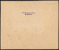 1935 Szeged, óvodások csoportképe, Sternberg fényképész pecsétjével jelzett, 11x15,8 cm, karton 20x2...