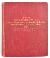 VÉDETT!!! 1940 Főméltóságú herceg Esterházy Pál magyar hitbizományi és magán házikezelésű mezőgazdas...