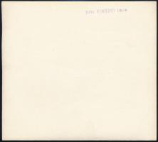 cca 1934 Kinszki Imre (1901-1945) budapesti fotóművész hagyatékából, pecséttel jelzett vintage fotó ...