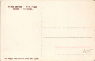 Budapest VIII. Palace szálloda és étterem, belső