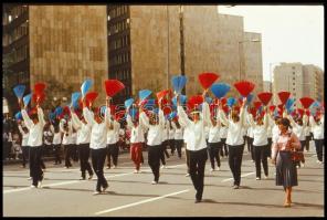 cca 1980 Kecskemét, városképek, épületek, műemlékek, életképek, Vincze János (1922-1998) kecskeméti ...