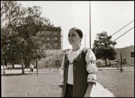 1969 Béres Ilona színésznő, Kotnyek Antal (1921-1990) budapesti fotóriporter hagyatékából 27 db vintage NEGATÍV, 6x6 cm