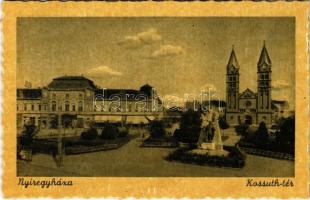 Nyíregyháza,Kossuth tér (kopott szélek / worn edges)