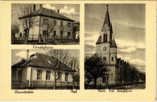 Nak, orvoslakás, Községháza, Római katolikus templom