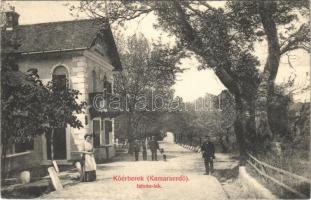 1911 Budapest XI. Kamaraerdő, Kőérberek; István (Józsa) lak, utca, villa