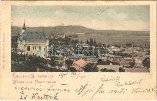 1900 Budapest XXII. Budafok, Sacelláry kastély. Ifj. Simon József 1866.