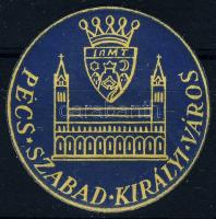 Pécs Szabad Királyi város pecsétbélyege
