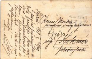 1918 Sopron, Győr-Sopron-Ebenfurti pályuadvar, vasútállomás (Rb)