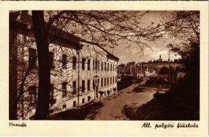 Vasvár, Áll. polgári fiúiskola