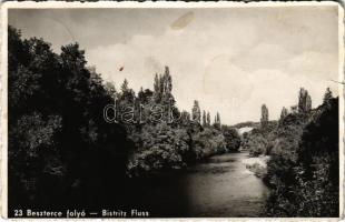 Beszterce folyó / Bistritzfluss / Bistrita river (szakadás / tear)