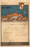 1898 (Vorläufer) Wien, Vienna, Bécs; Alt Wien anno domini 1630. litho (fl)