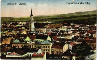 1924 Kolozsvár, Cluj; látkép / general view (EM)