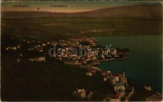 1908 Abbazia, Opatija; Totalansicht / general view. Rheinische Kunstverlagsanstalt Heinrich Lenz (EK)