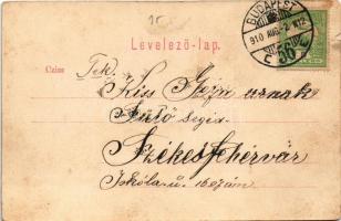 1910 Budapest VIII. József körút és Népszínház utca, M. kir. Technológiai Iparmúzeum, Egerváry Géza ...