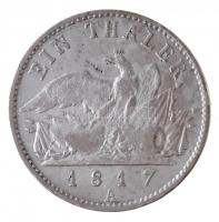 Német Államok / Poroszország 1817A Tallér Ag "III. Frigyes Vilmos" Berlin (22,01g) T:2- / ...