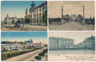 Arad - 6 db RÉGI városképes lap / 6 pre-1945 town-view postcards