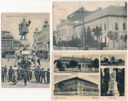 7 db RÉGI magyar városképes lap / 7 pre-1945 Hungarian town-view postcards