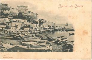 Kavala, Cavalla; port, boats (fl)