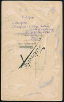 1891 Budapesti lovas mérkőzés gróf Eszterházy kapitány, Csapó huszárhadnagy és báró Bothner Jenő, ké...