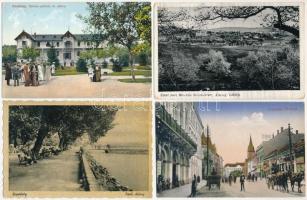 7 db RÉGI magyar városképes lap / 7 pre-1945 Hungarian town-view postcards