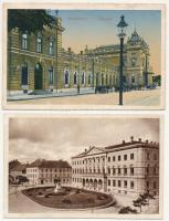 6 db RÉGI magyar városképes lap / 6 pre-1945 Hungarian town-view postcards